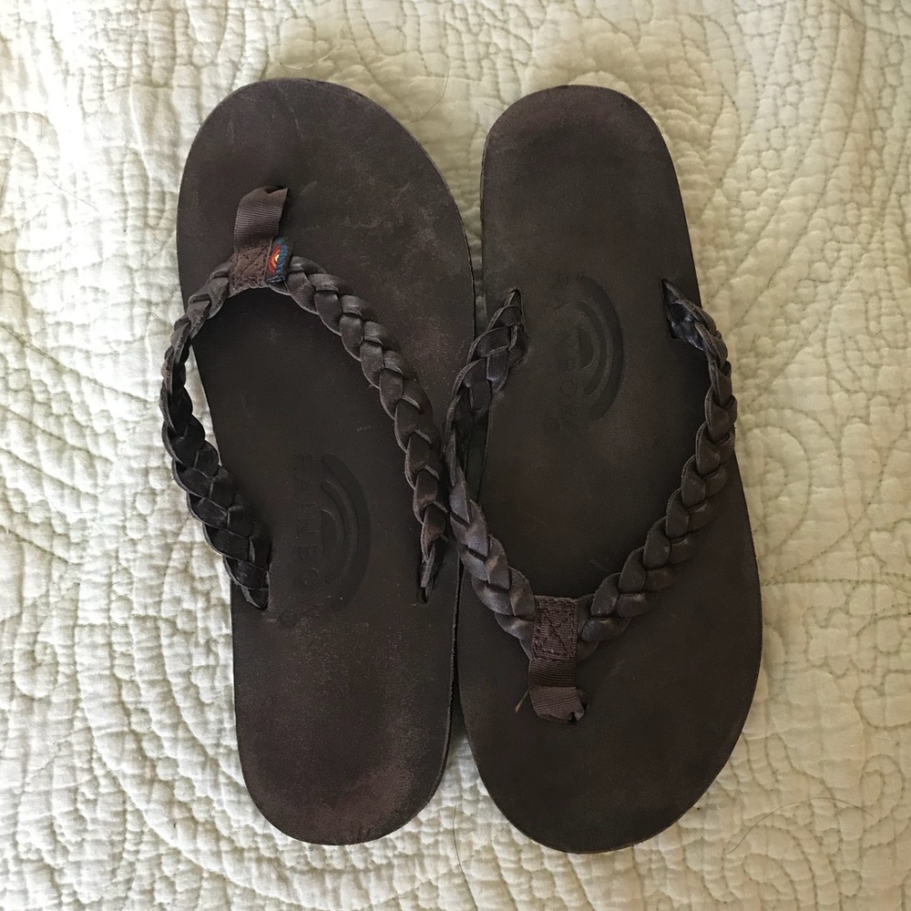 Rainbow Twisted Sister Sandal Sz. Ladies Small